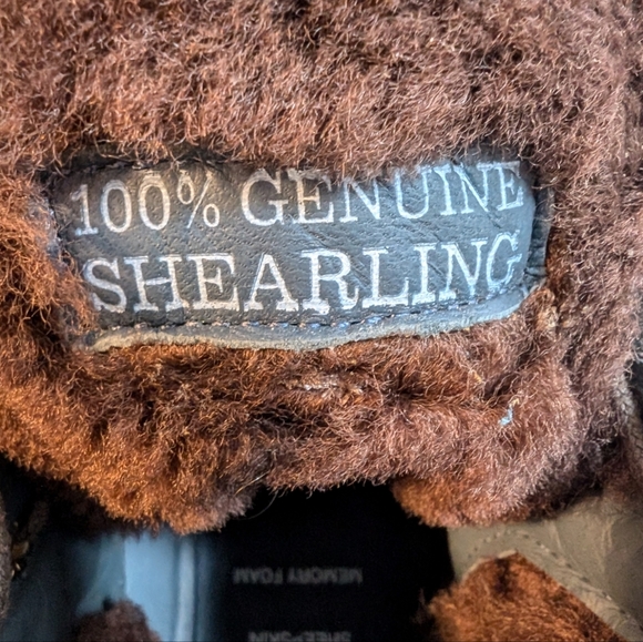 Johnston & Murphy XC Flex® Cody Plain Toe Shearling Brown Boot..9M - Picture 8 of 10